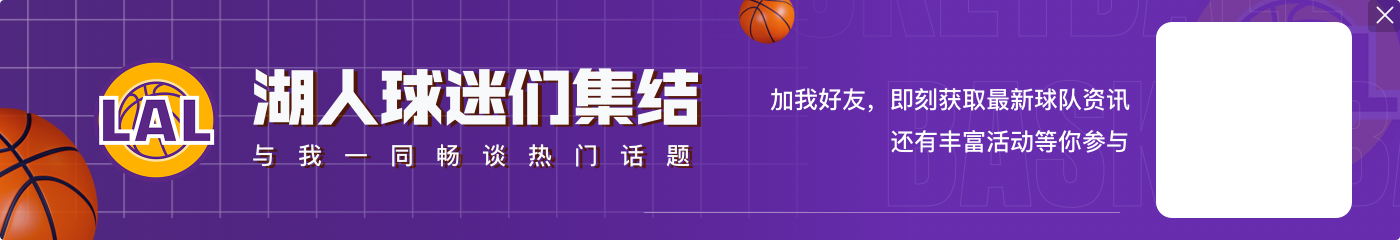 BBR更新季后赛概率：马刺66% 活塞45% 湖人26% 太阳17% 76人4%